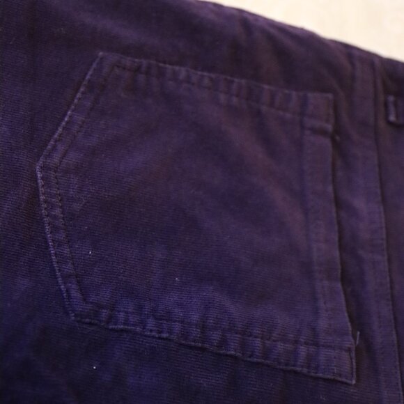 Gloria Vanderbilt 5 Pocket Cotton/Spandex Corduroy Jeans Amanda Size 12 Purple - Picture 11 of 15